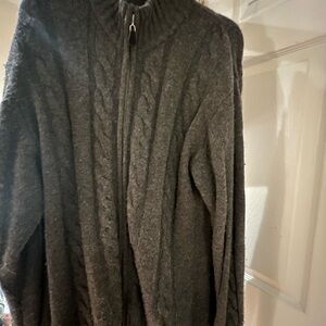 Men’s cashmere cardigan sweater